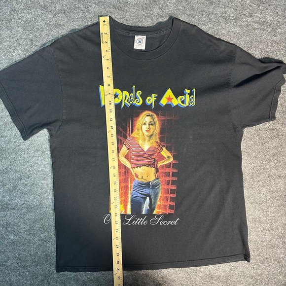 Rare Vintage 90s Lords of Acid Our Little Secret Tour Shirt Delta Pro Weight XL - Picture 4 of 16